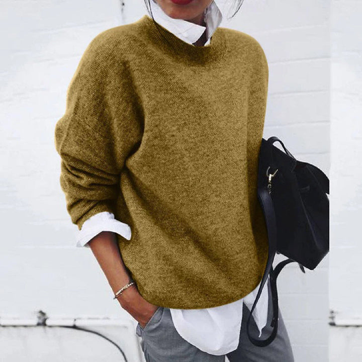 Oliwia – Stylowy Sweter z Wełny Premium