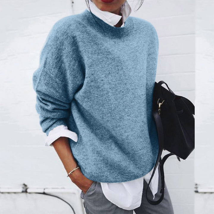 Oliwia – Stylowy Sweter z Wełny Premium
